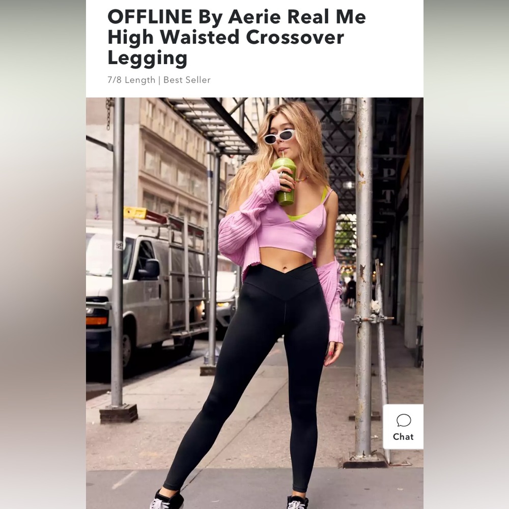 Aerie Crossover 7/8 Leggings